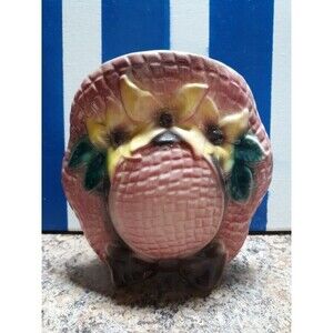 Royal Copley Art Pottery wall pocket